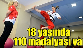 Gülsena Karakuyulu, ulusal ve uluslararası arenada 9 senedir çıktığı ringlerde 110 madalya kazandı