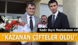 Kadir Bıyık: Kazanan Çifteler oldu