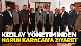 KIZILAY'DAN HARUN KARACAN’A ZİYARET