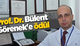 Prof. Dr. Bülent Görenek'e ödül