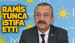 RAMİS TUNCA İSTİFA ETTİ