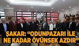 SİVRİHİSARLILARDAN ODUNPAZARI VE BAŞKAN KURT'A ÖVGÜ