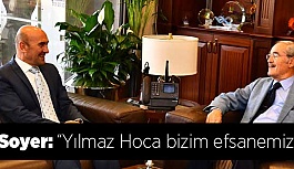 YILMAZ BÜYÜKERŞEN'DEN TUNÇ SOYER'E TEBRİK ZİYARETİ