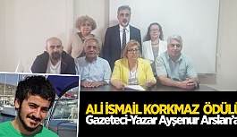 ALİ İSMAİL KORKMAZ YAŞAM ÖDÜLLERİ SAHİBİNİ BULDU