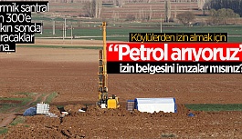 ALPULULARA “PETROL ARIYORUZ” DEDİLER