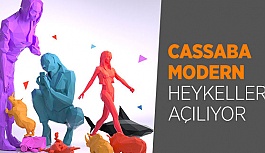 CASSABA MODERN HEYKELLERİ AÇILIYOR 