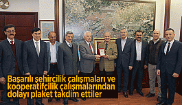 EDİ KOOP'TAN BÜYÜKERŞEN'E PLAKET