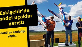 Eskişehir'de model uçaklar yarıştı