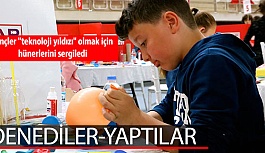 Gençler "teknoloji yıldızı" olmak için hünerlerini sergiledi