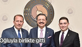 HİSARCIKLIOĞLU'NU ZİYARETE GİTTİLER