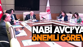 NABİ AVCI ARAŞTIRMA KOMİSYONU BAŞKANI OLDU