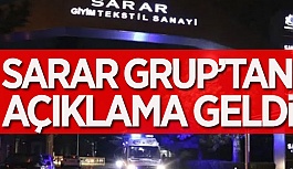 SARAR'DAN AÇIKLAMA GELDİ