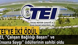 TEI'YE İKİ ÖDÜL BİRDEN