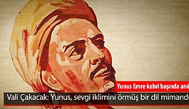 Yunus Emre kabri başında anıldı