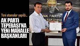 AK PARTİ’DE BAŞKANLAR ATANDI