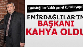 EMİRDAĞLILAR BAŞKANINI SEÇTİ