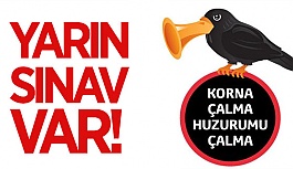 GENÇLERİMİZİN GELECEĞİ İÇİN KORNA ÇALMA