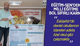 "MİLLİ EĞİTİM BAKANLIĞI SINIFTA KALDI"