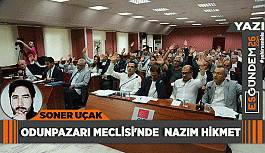 ODUNPAZARI MECLİSİ'NDE NAZIM HİKMET