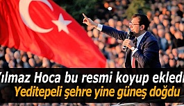 “Yeditepeli şehre yine güneş doğdu”