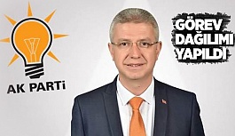 AK PARTİ ODUNPAZARI'NDA GÖREV DAĞILIMI