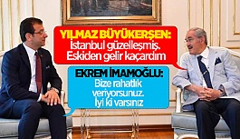 BÜYÜKERŞEN'DEN İMAMOĞLU'NA HAYIRLI OLSUN ZİYARETİ