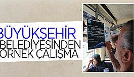 BÜYÜKŞEHİR BELEDİYESİ'NDEN DİKKAT ÇEKEN ÇALIŞMA