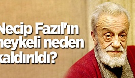 ESKİŞEHİR'DE  NECİP FAZIL'IN HEYKELİ NEDEN KALDIRILDI