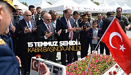 ESKİŞEHİRLİ ŞEHİT KABRİ BAŞINDA ANILDI