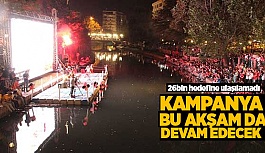 KAMPANYA BU AKŞAM DA DEVAM EDECEK