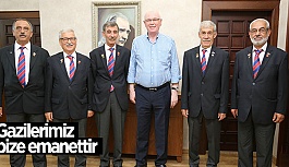 KAZIM KURT: “GAZİLERİMİZ ONURUMUZDUR”