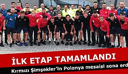 Kırmızı Şimşekler’in Polonya mesaisi sona erdi