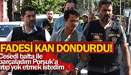 CİNAYET SANIĞININ İFADESİ KAN DONDURDU!