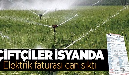 ESKİŞEHİRLİ ÇİFTÇİLERİN FATURA TEPKİSİ!