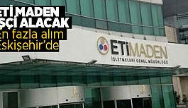 ETİ MADEN KADROLU İŞÇİ ALACAK