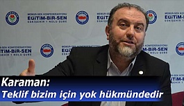 Hükümetin teklifine tepki