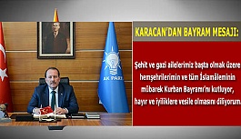 KARACAN'DAN BAYRAM MESAJI