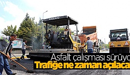 SİVRİHİSAR 2 CADDESİ ASFALTLANIYOR