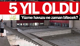 YÜZME HAVUZU AÇILIŞI BAŞKA BAHARA MI KALDI?