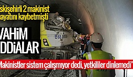 BİLECİK'TEKİ TREN KAZASINA İLİŞKİN VAHİM İDDİALAR