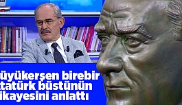 BÜYÜKERŞEN'DEN BİRE BİR ATATÜRK BÜSTÜ