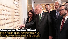 CUMHURBAŞKANI ERDOĞAN MÜZEYİ GEZDİ