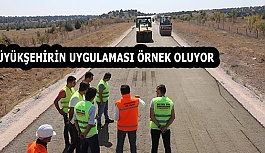 ESKİŞEHİR BETON YOLLARI İLE ÖRNEK OLUYOR