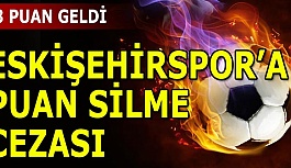 ESKİŞEHİRSPOR'DA ÜZÜCÜ GELİŞME