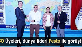 ESO Üyeleri, dünya lideri Festo ile görüştü