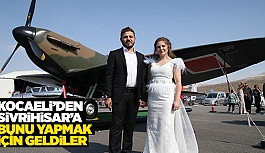 HAVA GÖSTERİLERİNDE SÜRPRİZ GELİN DAMAT