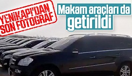 İBB bünyesindeki makam araçları Yenikapı'da