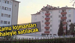 Kamu lojmanları ihaleyle satılacak