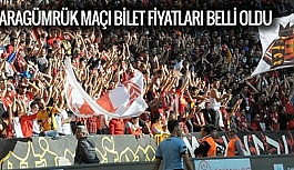 KARAGÜMRÜK MAÇI BİLET FİYATLARI BELLİ OLDU