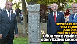 KILIÇDAROĞLU TEPE’Yİ TEBRİK  ETTİ